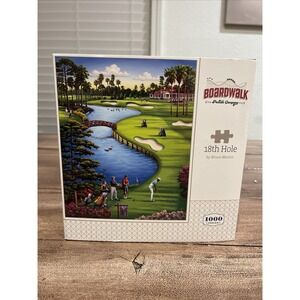 BOARDWALK PUZZLE COMPANY - 1000 Pieces - 18th HOLE - SMOKE FREE